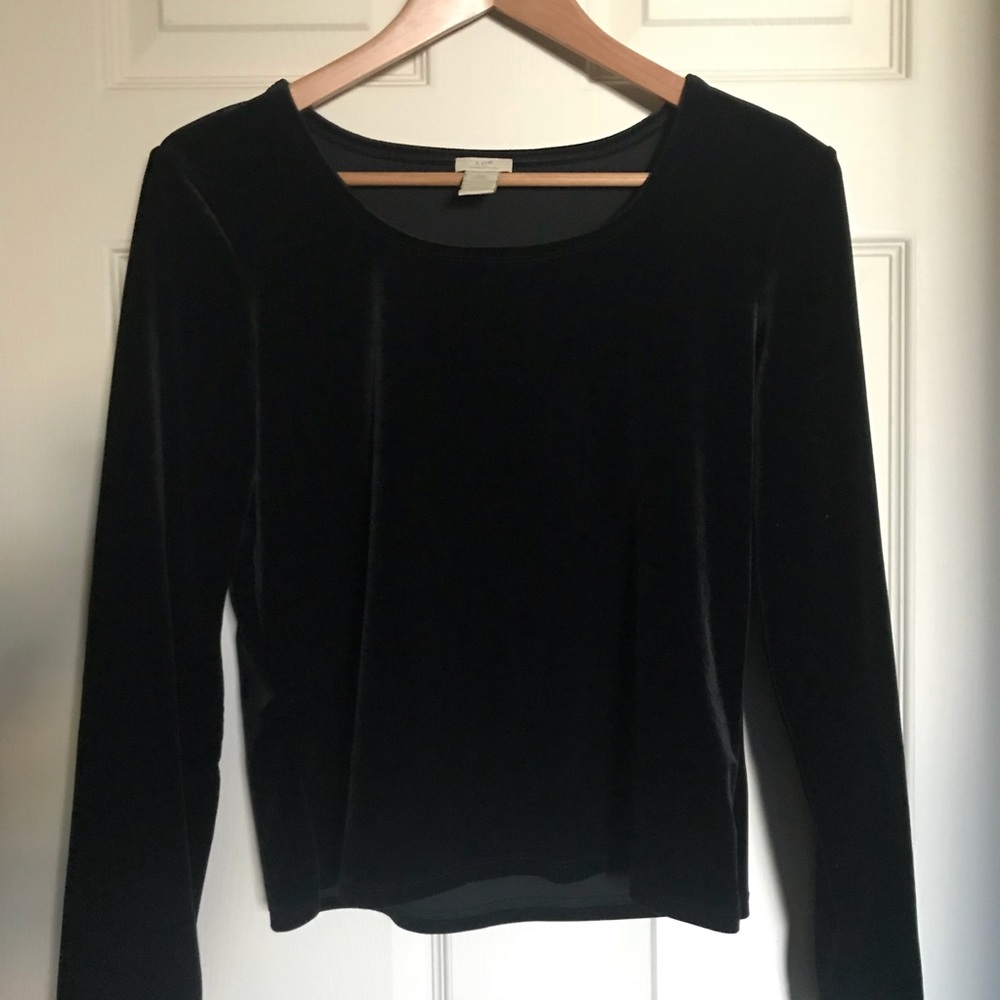 Cyber Monday! Flash Sale! Black Velvet Top
